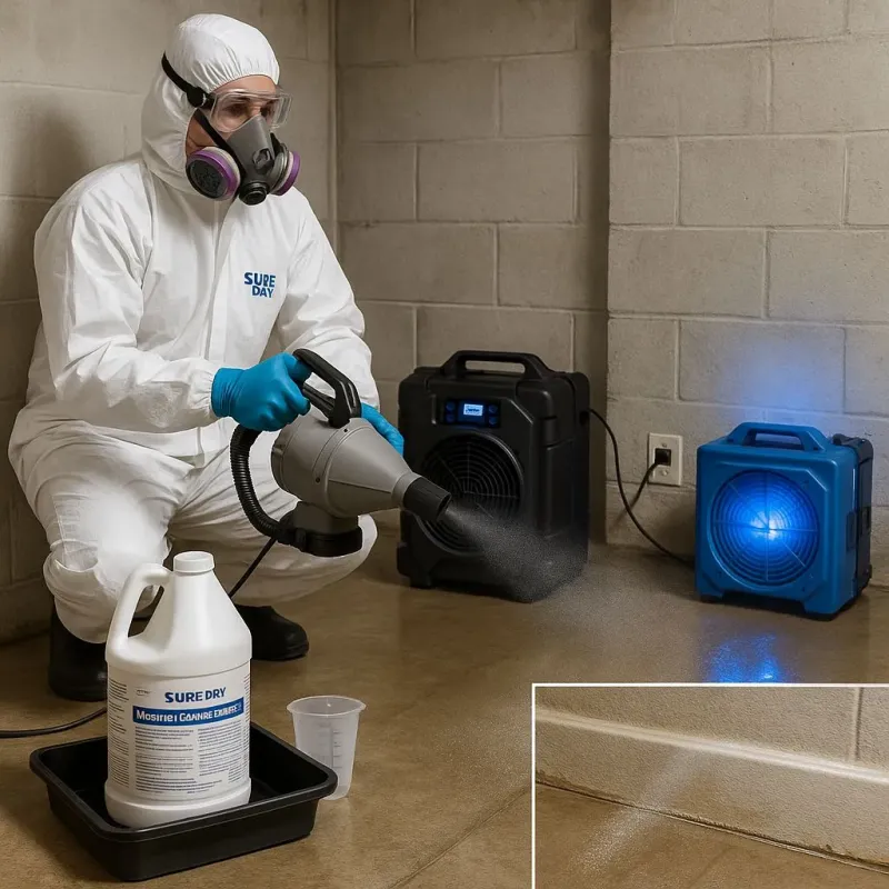 Sanitization and Odor Removal process in Fremont, OH