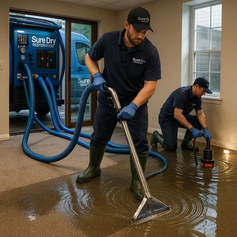 Water Extraction and Removal process in Fremont, OH